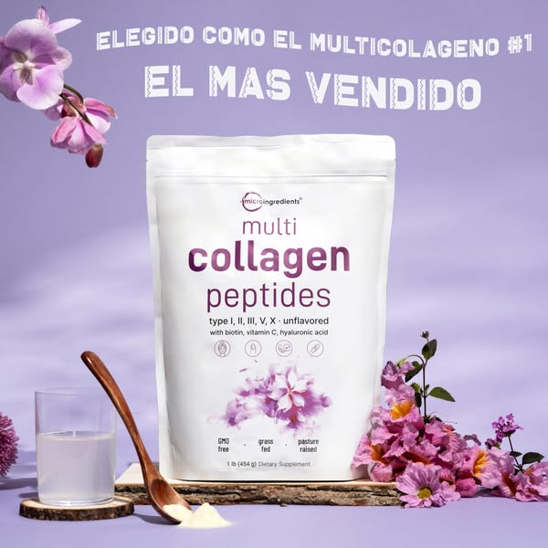 ¡La formula viral 5 en 1 que te rejuvenece! MULTI COLÁGENO PÉPTIDOS