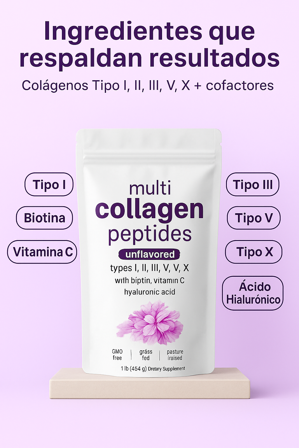 ¡La formula viral 5 en 1 que te rejuvenece! MULTI COLÁGENO PÉPTIDOS