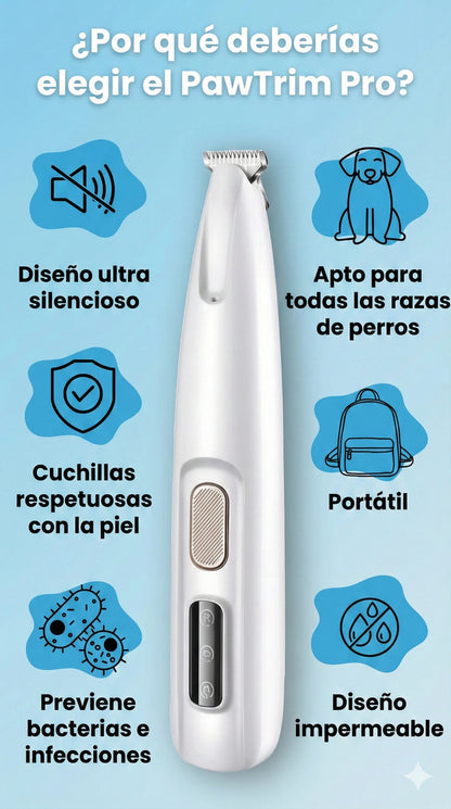 PawTrim Pro 2™ - Cuidado de las patas sin dolor en segundos