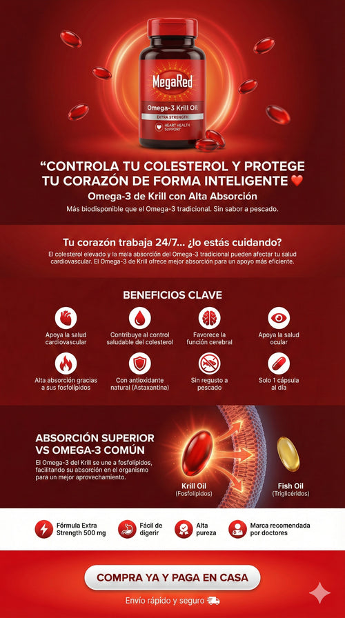 Megared Omega-3 Krill Oil