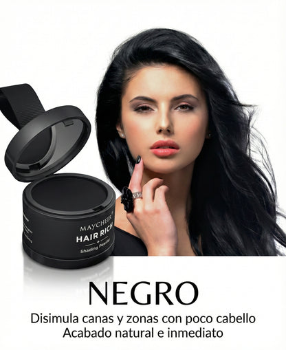 Maquillaje para el cabello (Corrector de espacios capilares)