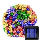 Luces De Navidad Led Solares 20m